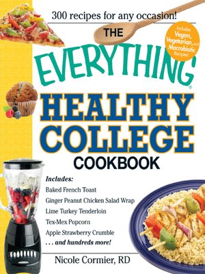 The Everything Healthy College Cookbook - ebook